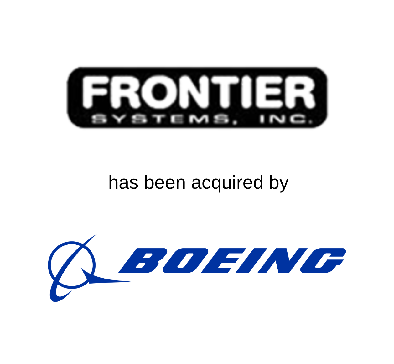 Frontier Systems Boeing