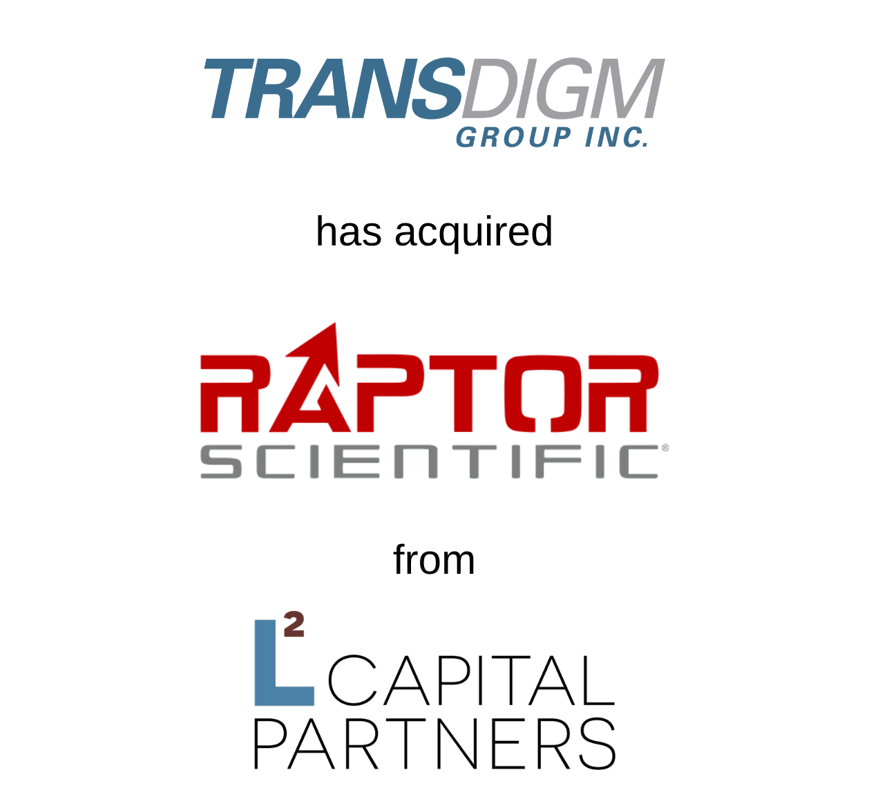 Transdigm Raptor Scientific L Capital Partners